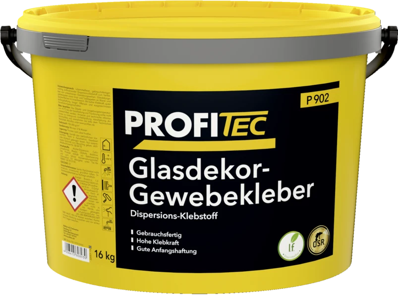 ProfiTec P902 Glasdekor-Gewebekleber 16 kg – Produktabbildung