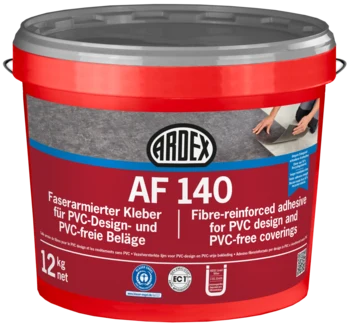 Ardex AF 140 faserarmierter PVC-Designbelagskleber 12 kg – Produktabbildung