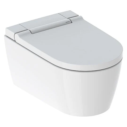 Geberit AquaClean Sela WC-Komplettanlage weiß-alpin – Serienabbildung · Gebinde/Ausführung kann abweichen