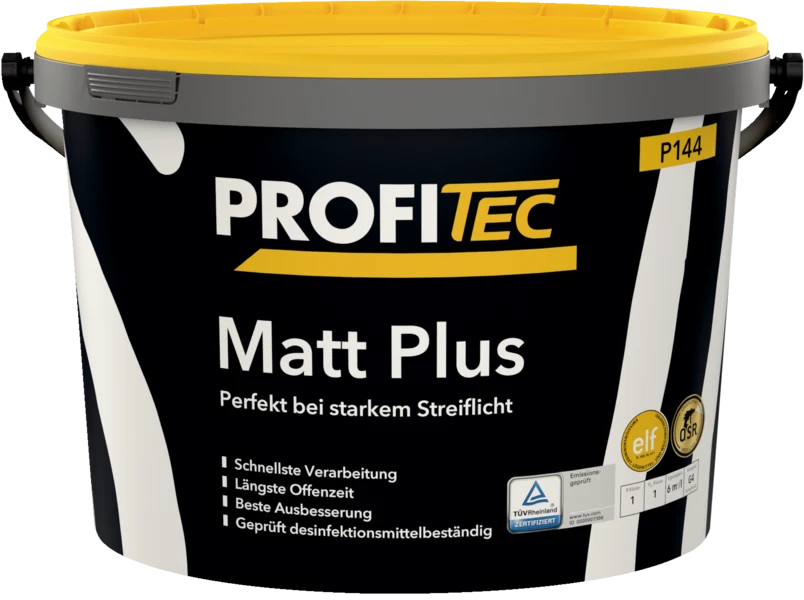 ProfiTec P144 Matt Plus weiß 12,5 L – Serienabbildung · Gebinde/Ausführung kann abweichen