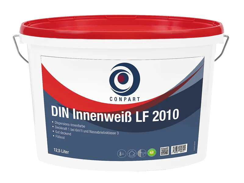Conpart DIN InnenWeiß LF 2010 weiß 12,5 L – Serienabbildung · Gebinde/Ausführung kann abweichen
