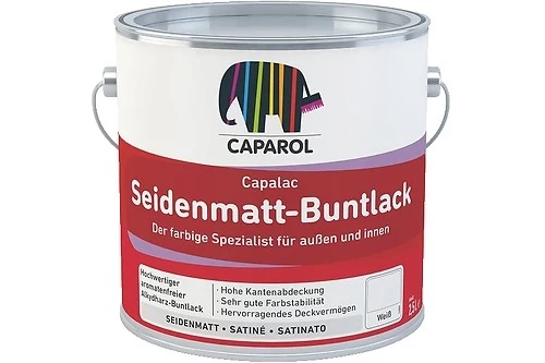 Caparol Capalac Seidenmatt Buntlack RAL9005 Tiefschwarz 375 ml – Serienabbildung · Gebinde/Ausführung kann abweichen